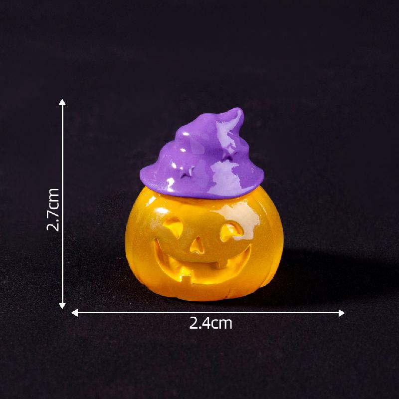 Tiểu cảnh bí ngô phát sáng Halloween, trang trí DIY (TZC-67)