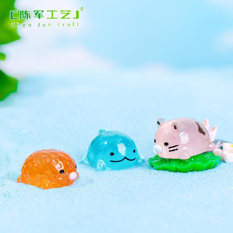 Tiểu cảnh sinh vật góc nhỏ mini phát sáng trang trí DIY (ZC-1237)