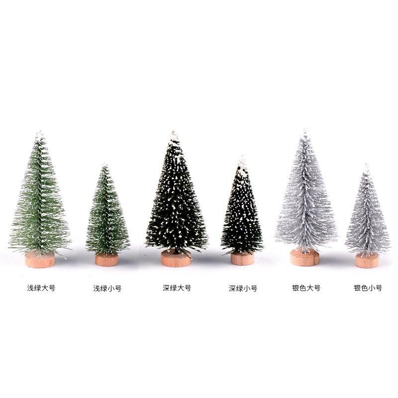 Cây thông Noel mini, nhiều kích thước cho tiểu cảnh (TZC-77)