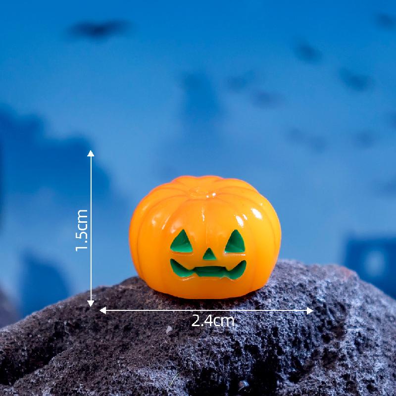 Tiểu cảnh Halloween bí ngô, phù thủy mini, trang trí DIY (TZC-51)