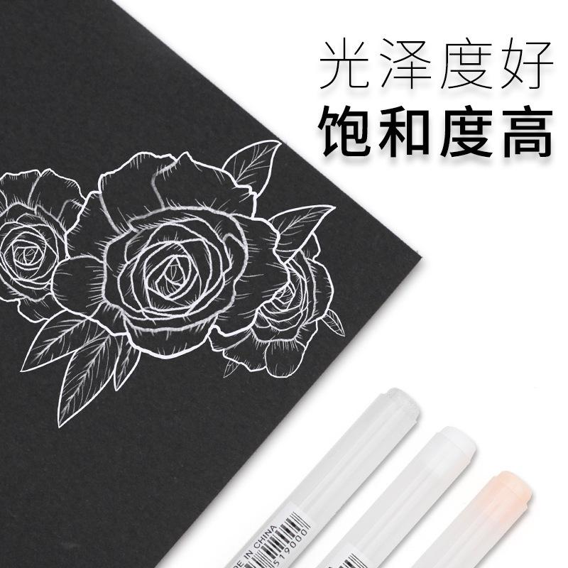 Bút highlighter trắng, vẽ anime và ghi chú đẹp (TBS-25)