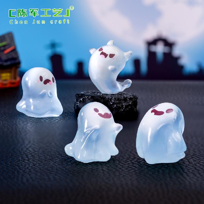 Tiểu cảnh ma phát sáng, trang trí Halloween mini DIY (ZC-233)