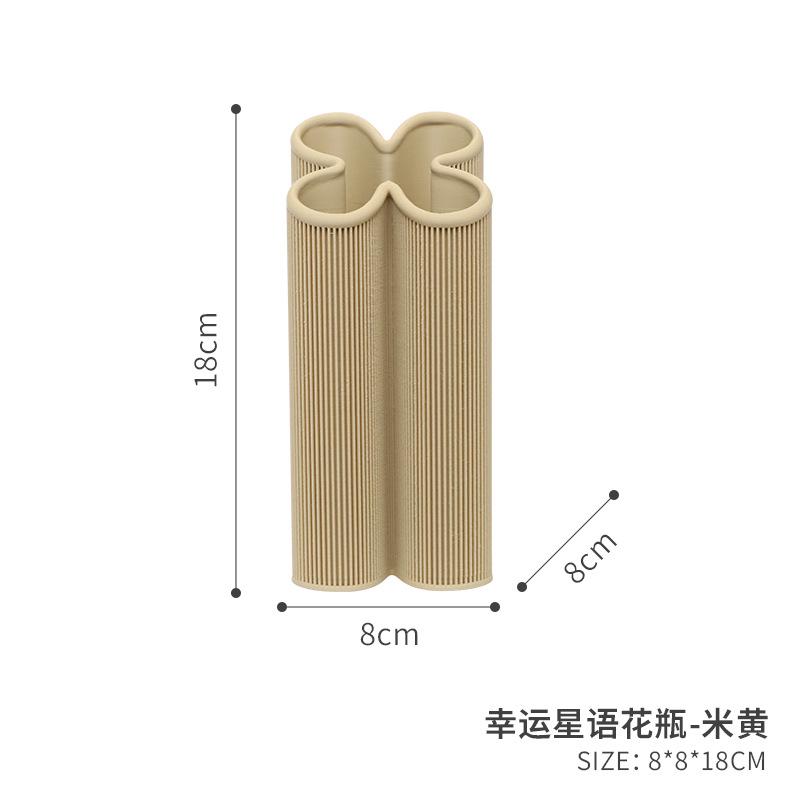 Bình hoa trang trí resin, bình cắm hoa giả và cây thủy sinh, bình hoa khô tối giản cho văn phòng và bàn làm việc (RG-200)