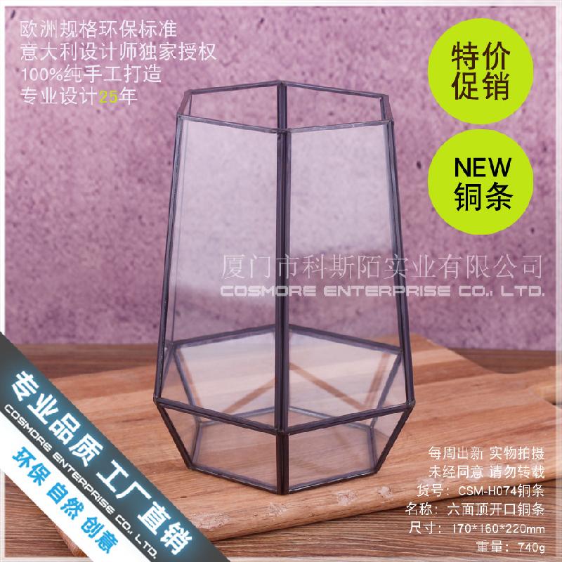Chụp kính hoa nến, bình hoa trang trí (DG-183)