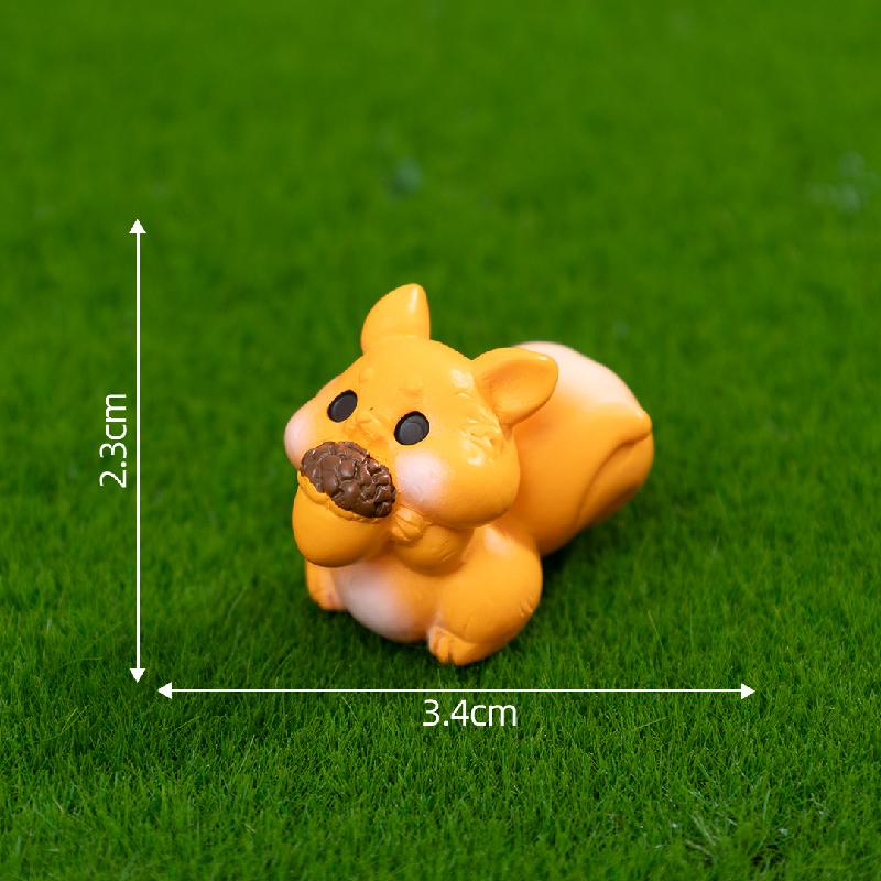 Sóc đáng yêu mini trang trí tiểu cảnh (PK-732)