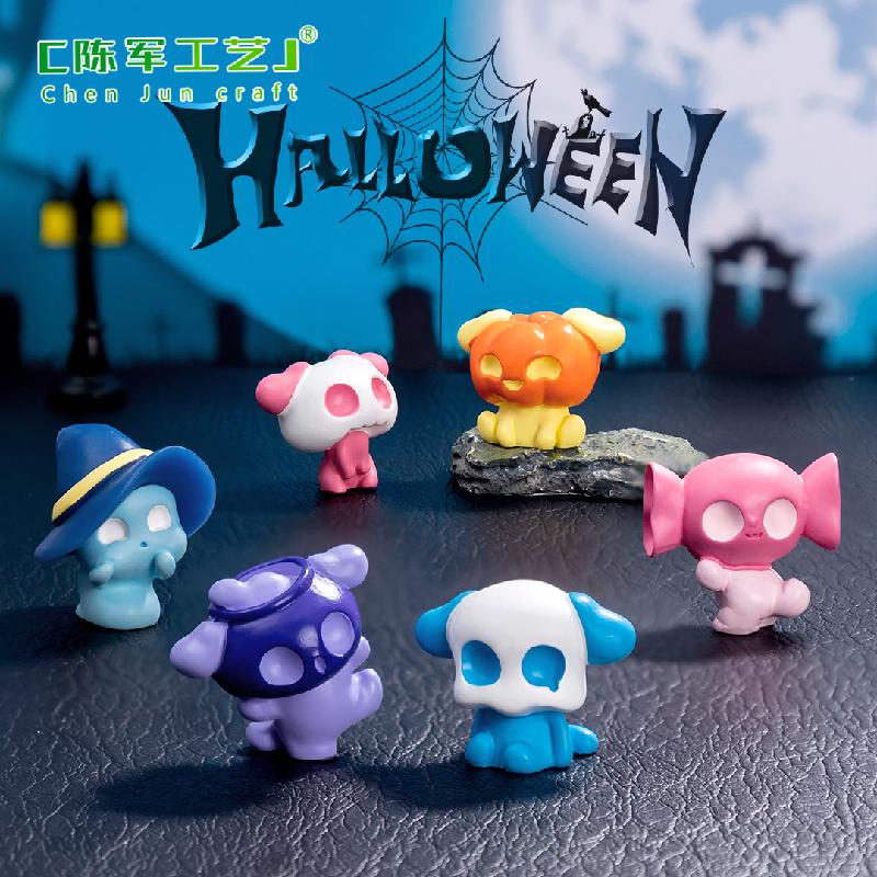 Tiểu cảnh Halloween bí ẩn với yêu tinh trang trí DIY (TZC-698)