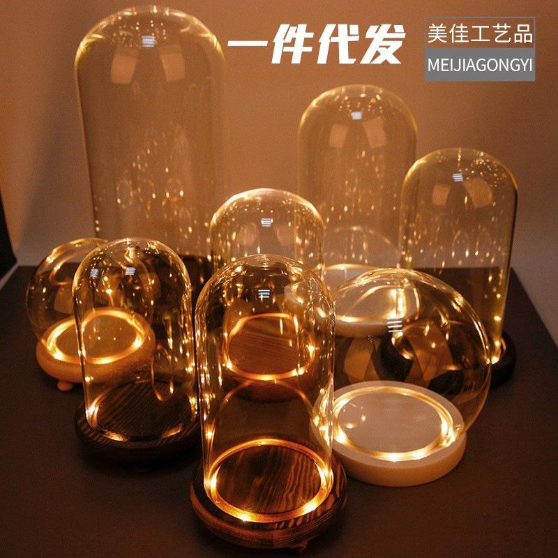 Thuỷ Tinh Hình Trụ Và Đèn Led (MJA-4)