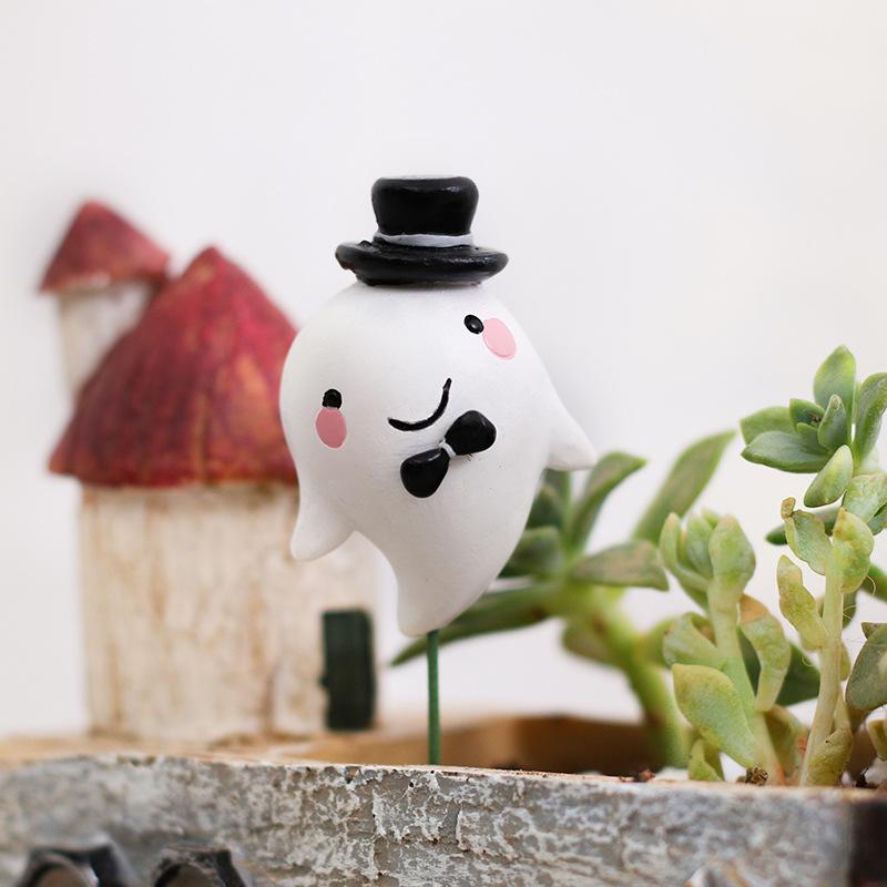 Que cắm hoa resin phong cách Instagram, hình em bé nắng, trang trí chậu cây và sân vườn (RG-280)