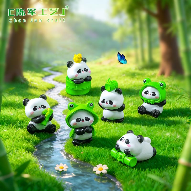 Ếch Và Gấu Trúc Mini Dễ Thương (PK-293)