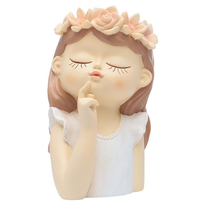 Tượng rồng may mắn hoạt hình resin, đồ trang trí bàn, phòng khách, xe hơi và quà tặng (RG-178)