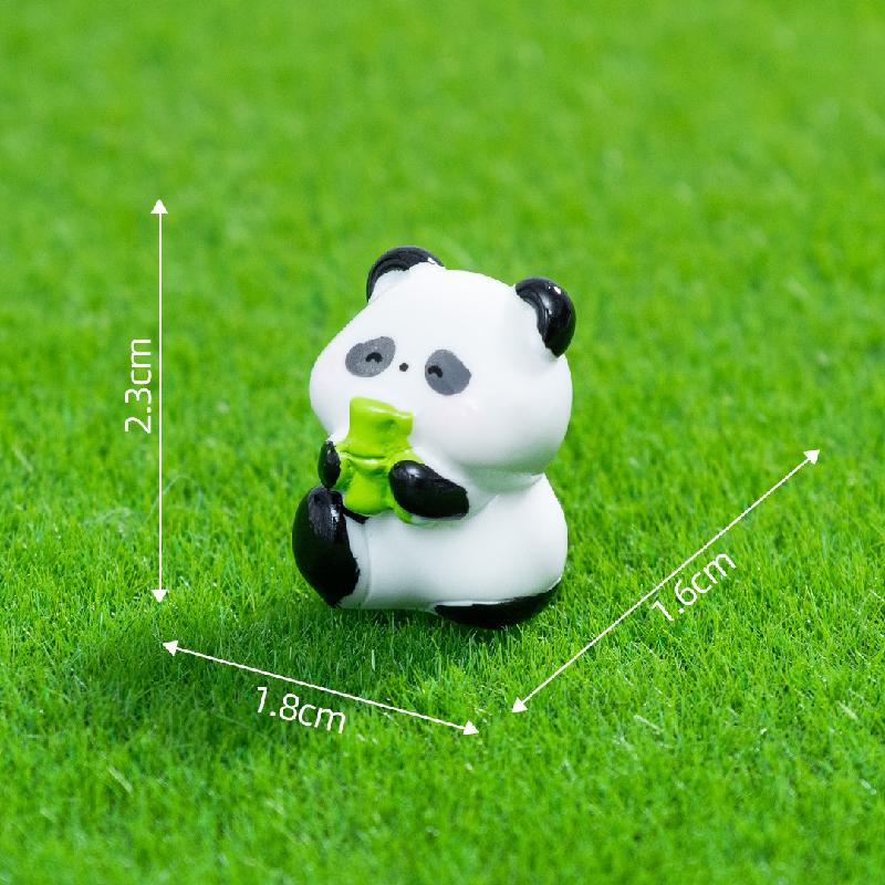 Gấu Trúc Nhỏ Mini Trang Trí Tiểu Cảnh (PK-92)