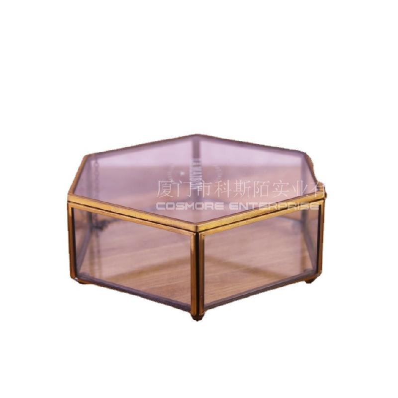 Hộp kính trang sức cổ điển 6 mặt (DG-143)