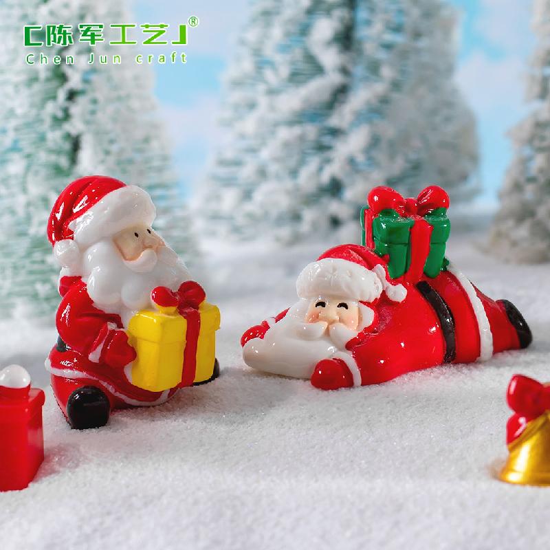 Tiểu cảnh ông già Noel, người tuyết, quả cầu tuyết mini (TZC-32)