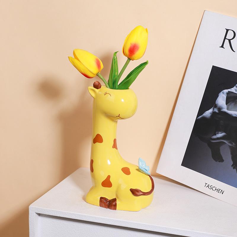 Chậu Cây Resin Chậu cây mọng nước resin phong cách Van Gogh vintage, chậu mini trang trí sân vườn và bàn làm việc (RG-173)