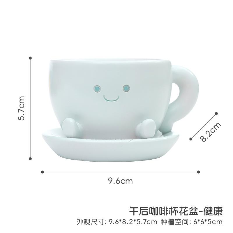 Chậu cây mọng nước resin sáng tạo, chậu mini trang trí ban công, bàn làm việc và tiểu cảnh (RG-198)