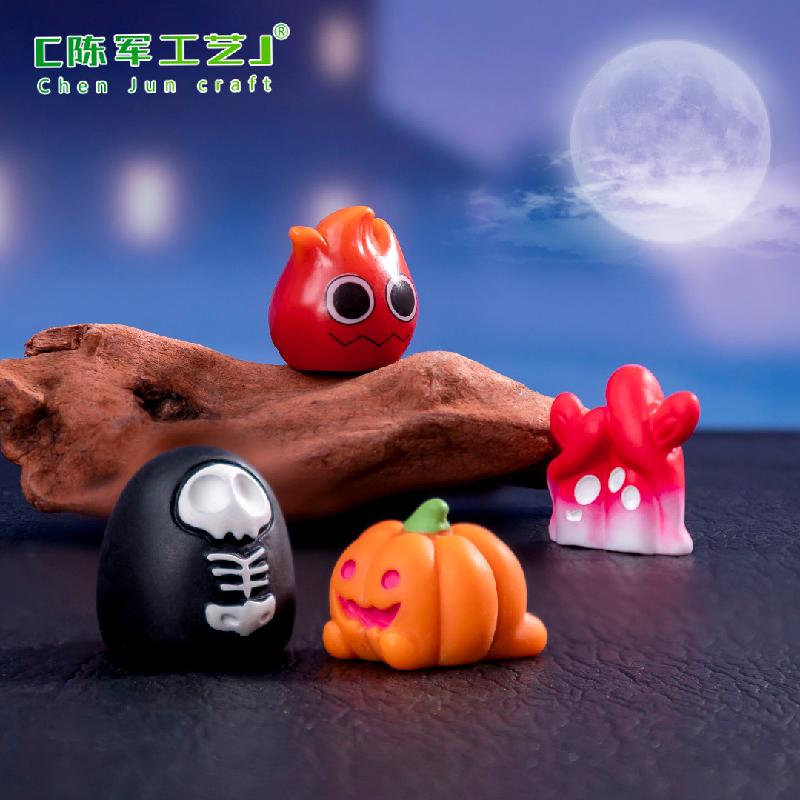 Tiểu cảnh Halloween, ma và xác sống, trang trí mini DIY (TZC-269)