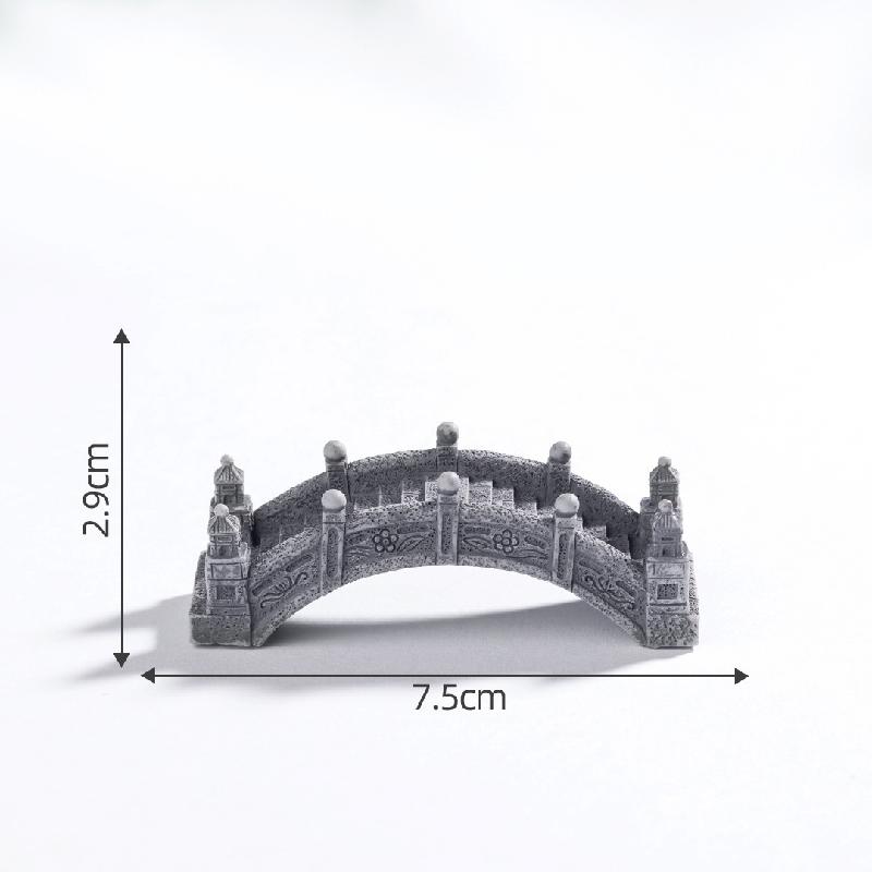 Cầu Đá Và Cầu Gỗ Cổ Điển Mini (PK-532)