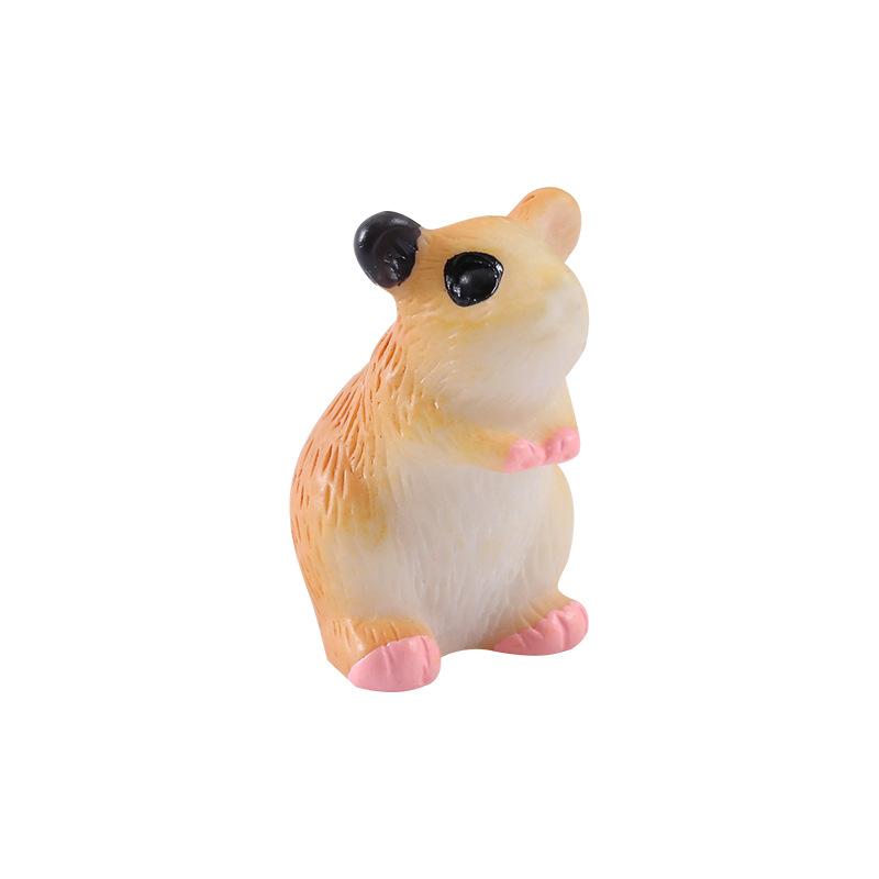 Tiểu cảnh chuột hamster dễ thương trang trí nền DIY (TZC-958)