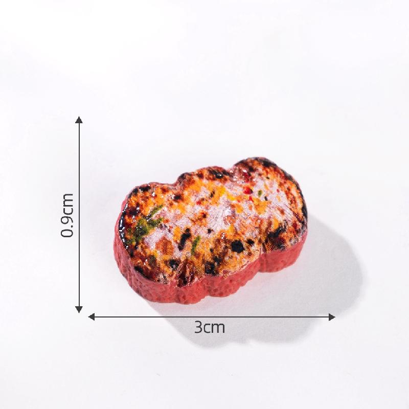 Thịt & rau mini – Mô hình thực phẩm tí hon, trang trí tủ lạnh, bàn ăn (M-1378)